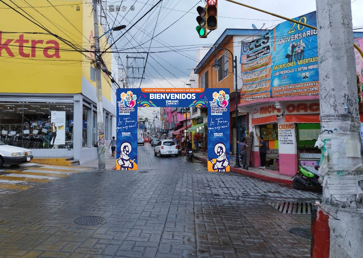 Lona de bienvenida y evento — 2