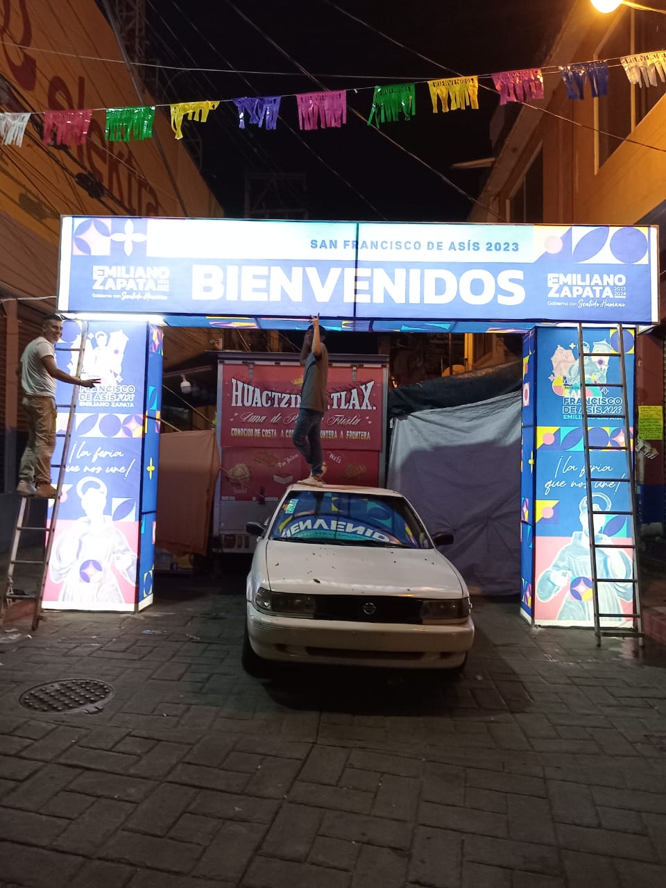Lona de bienvenida y evento — 9