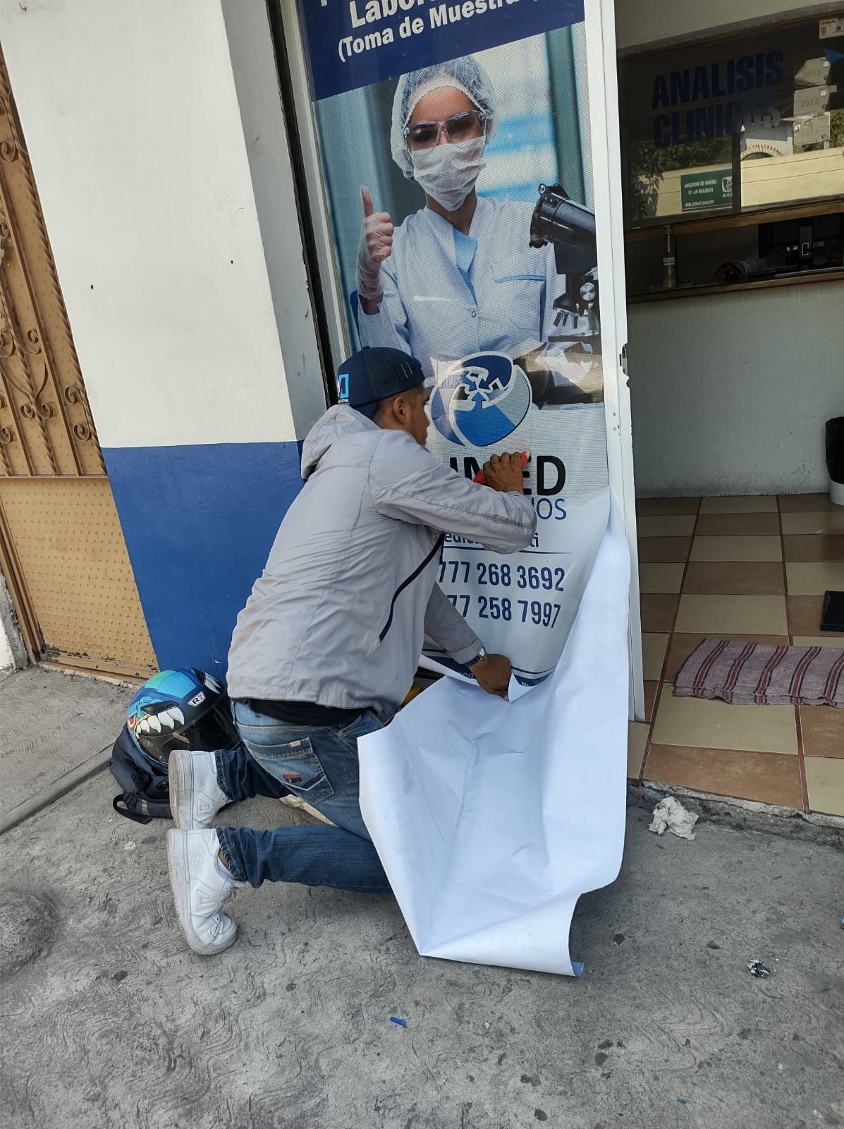 Colocación de vinil — 6