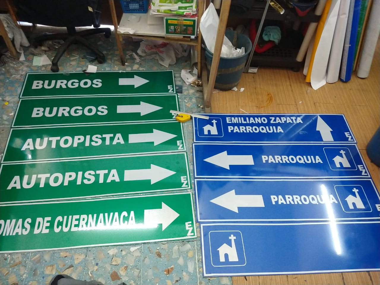 Señalización direccional — 1