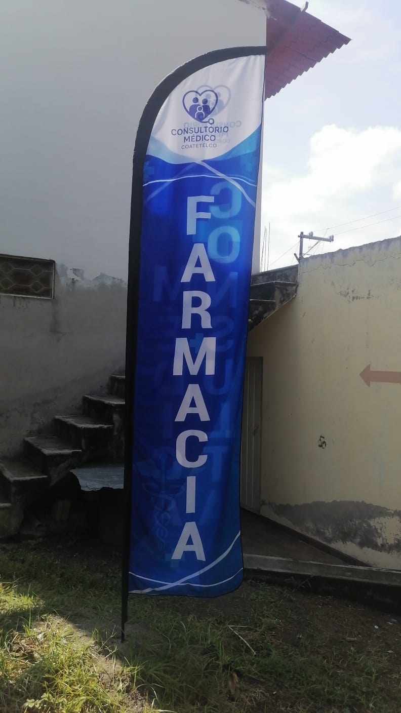 Bandera tipo gota y pluma — 2