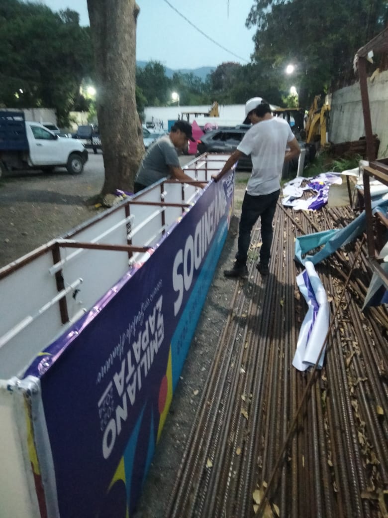 Instalación y colocación publicitaria — trabajo 3